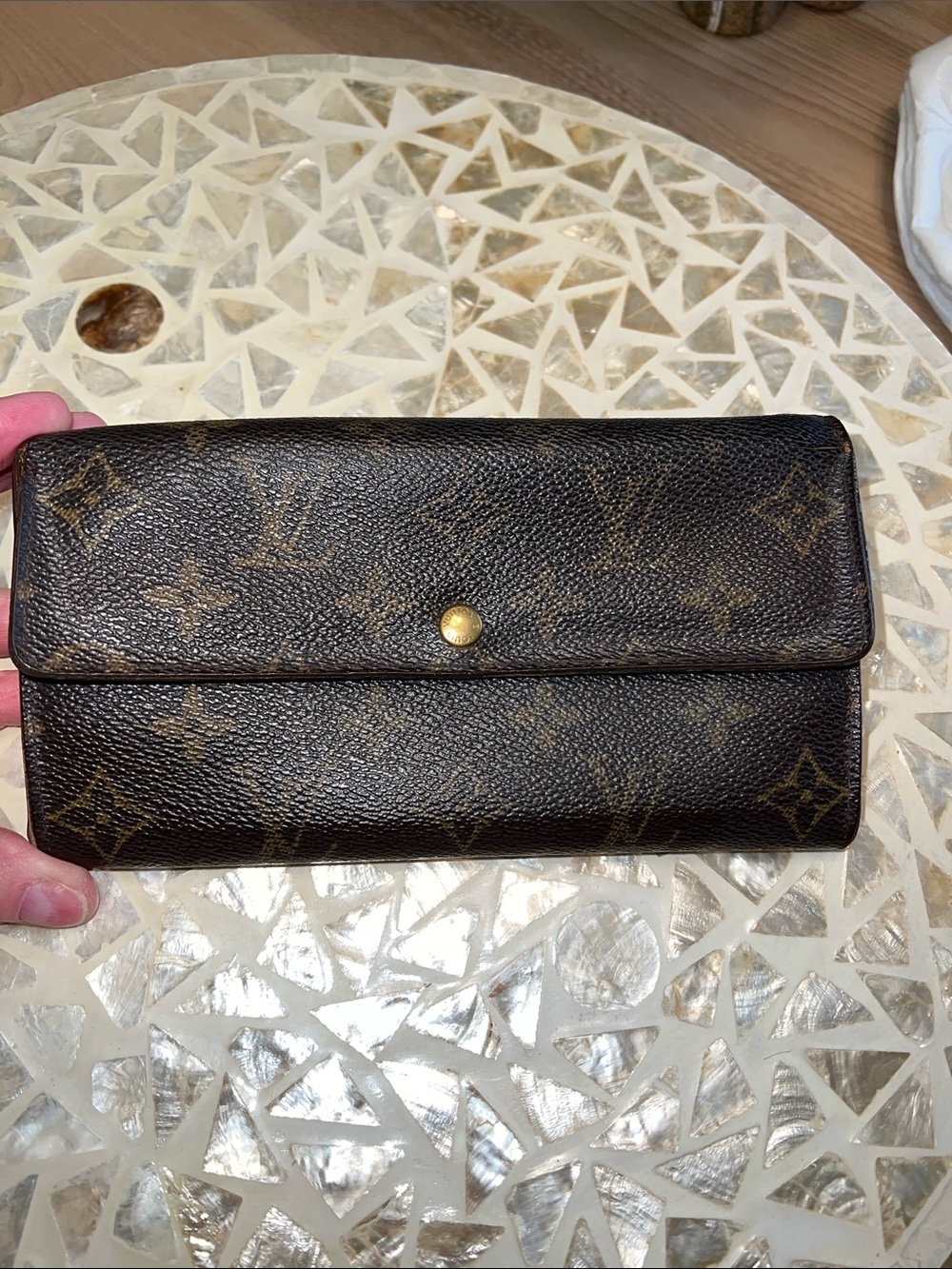 AUTHENTIC Vintage Louis Vuitton Sarah Wallet